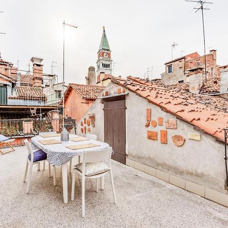 Ferienwohnung Ca Lu Vintage Flat Con Vista Su San Marco! Venedig Exterior foto