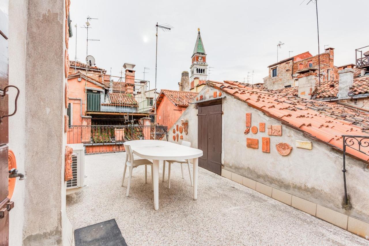 Ferienwohnung Ca Lu Vintage Flat Con Vista Su San Marco! Venedig Exterior foto