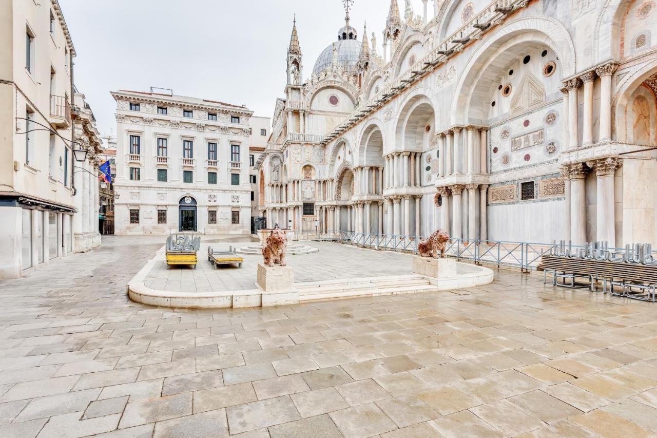 Ferienwohnung Ca Lu Vintage Flat Con Vista Su San Marco! Venedig Exterior foto
